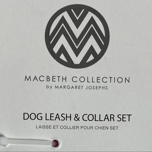 NIP PUPTOWN Chic ADJUSTABLE DOG COLLAR & LEASH SET, Pink With Sparkle Accents - Picture 8 of 8